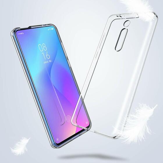 Microsonic Xiaomi Redmi K20 Kılıf Transparent Soft Beyaz