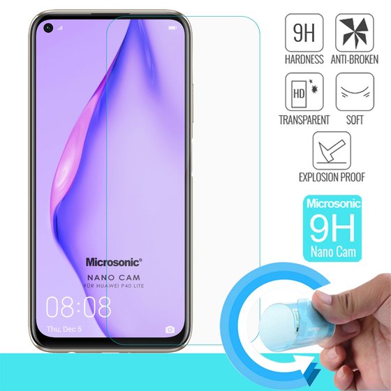 Microsonic Huawei P40 Lite Nano Cam Ekran Koruyucu