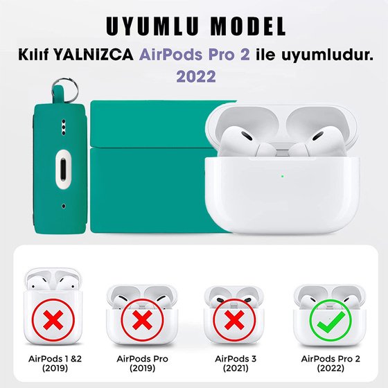 Microsonic AirPods Pro 2.Nesil Kılıf Cartoon Figürlü Silikon Hip-Hop Bulldog Mor