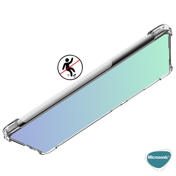 Microsonic Huawei Mate 40 Pro Kılıf Shock Absorbing Şeffaf