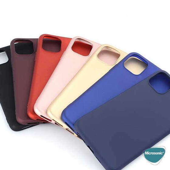 Microsonic Matte Silicone General Mobile GM 21 Kılıf Rose Gold