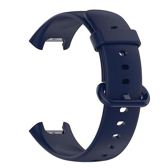 Microsonic Xiaomi Poco Watch Kordon, Silicone Sport Band Lacivert