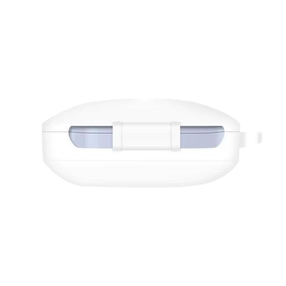 Microsonic Xiaomi Redmi Buds 5 Kılıf Askılı Mat Silikon Beyaz