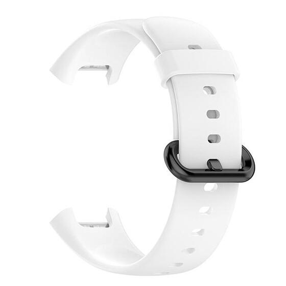 Microsonic Xiaomi Poco Watch Kordon, Silicone Sport Band Beyaz