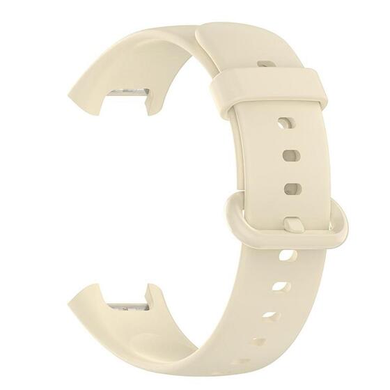 Microsonic Xiaomi Poco Watch Kordon, Silicone Sport Band Bej