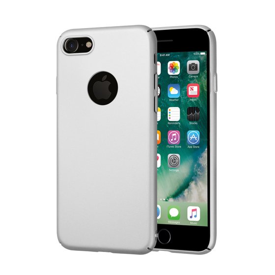 Microsonic iPhone 8 Kılıf Premium Slim Gümüş