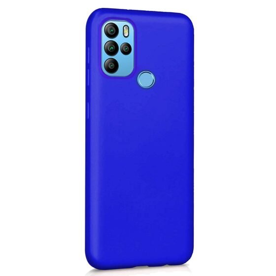 Microsonic Matte Silicone General Mobile GM 21 Pro Kılıf Mavi