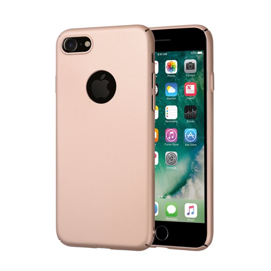 Microsonic iPhone 8 Kılıf Premium Slim Gold