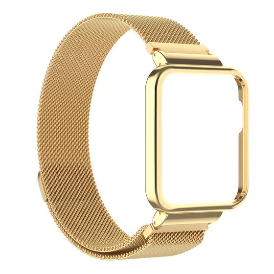 Microsonic Xiaomi Poco Watch Milanese Loop Kordon Gold
