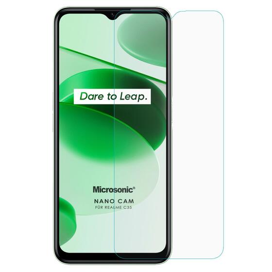 Microsonic Realme C35 Nano Glass Cam Ekran Koruyucu