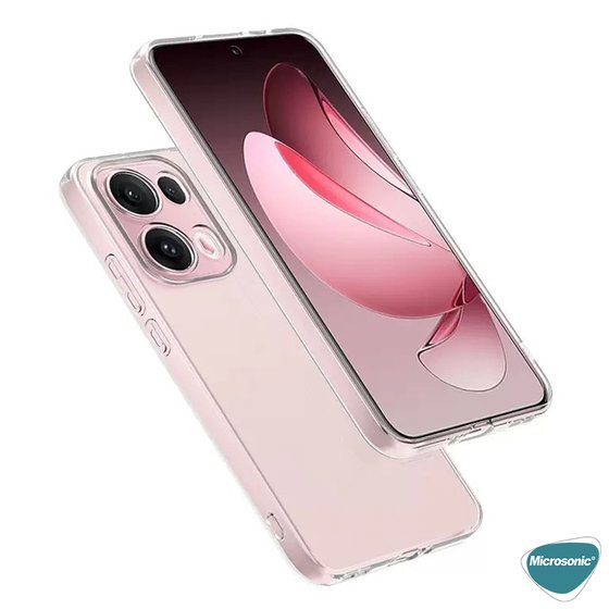 Microsonic Oppo Reno 13 Pro Kılıf Transparent Soft Şeffaf