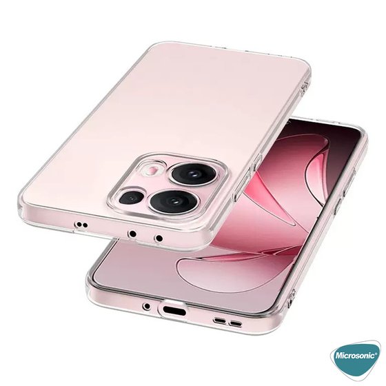 Microsonic Oppo Reno 13 Pro Kılıf Transparent Soft Şeffaf