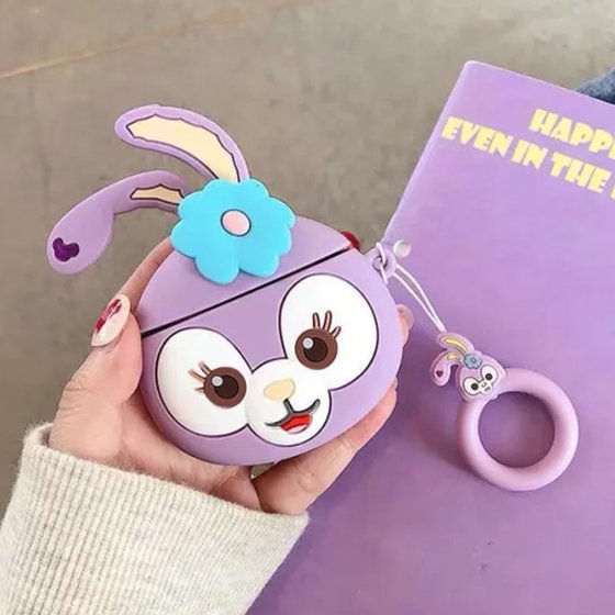 Microsonic AirPods Pro Kılıf Cartoon Figürlü Silikon Stella Lou