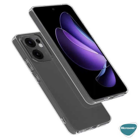 Microsonic Oppo Reno 13F 5G Kılıf Transparent Soft Şeffaf
