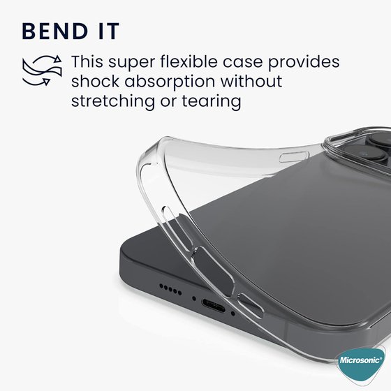 Microsonic Oppo Reno 13F 5G Kılıf Transparent Soft Şeffaf