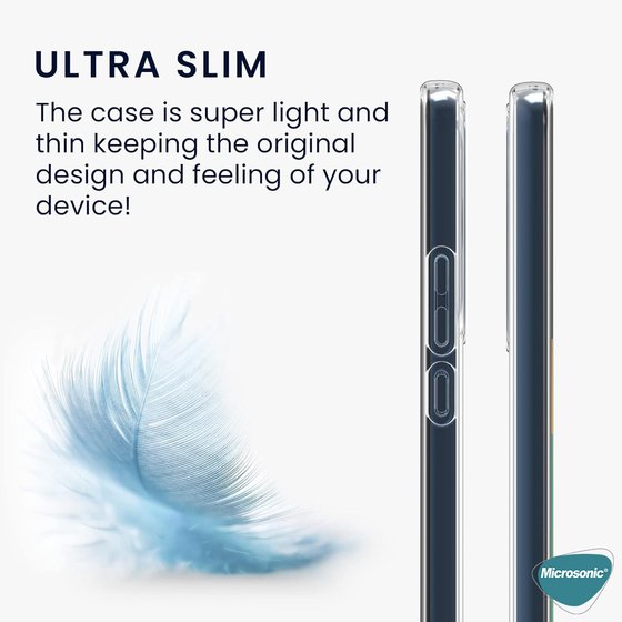 Microsonic Reeder S71 Kılıf Transparent Soft Şeffaf