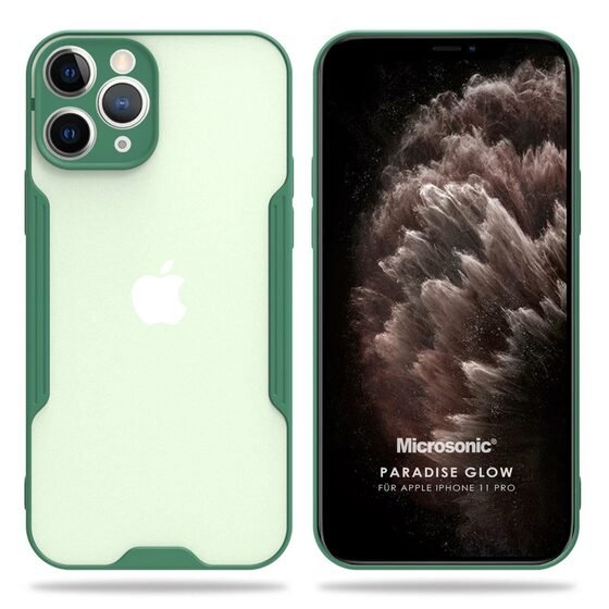 Microsonic Apple iPhone 11 Pro Kılıf Paradise Glow Yeşil