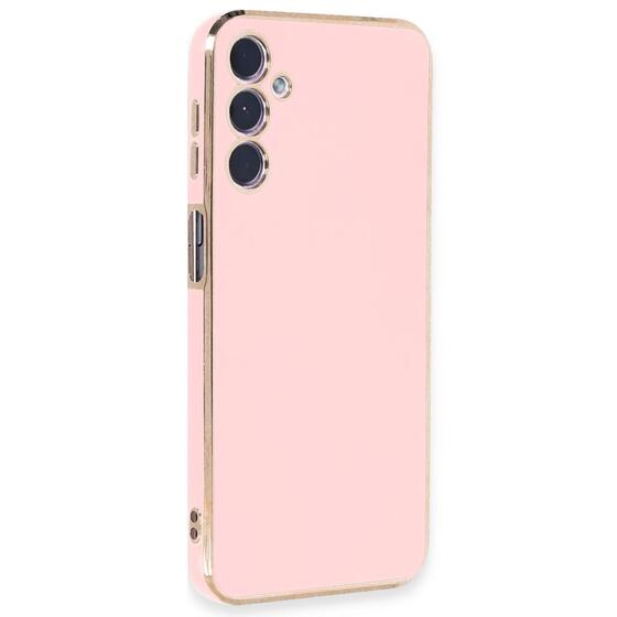 Microsonic Samsung Galaxy A24 Kılıf Olive Plated Pembe