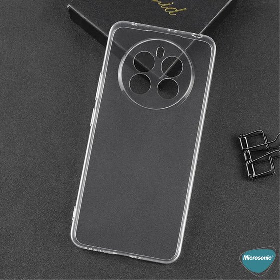 Microsonic Realme 12 Plus Kılıf Transparent Soft Şeffaf