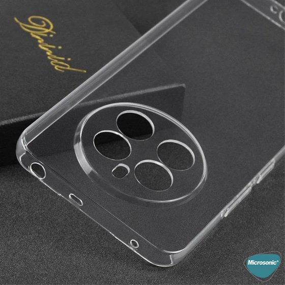 Microsonic Realme 12 Plus Kılıf Transparent Soft Şeffaf
