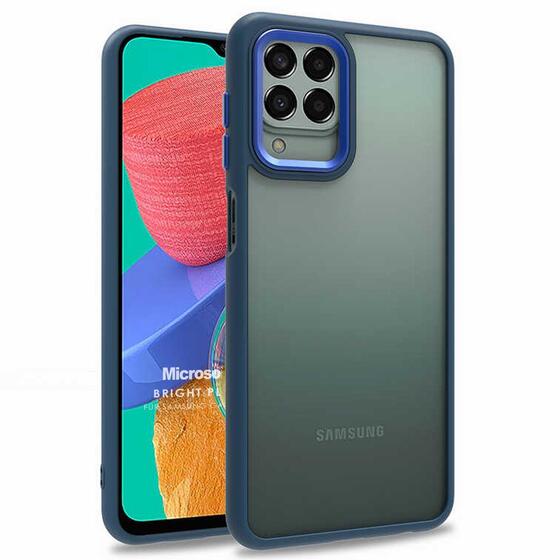 Microsonic Samsung Galaxy M33 Kılıf Bright Planet Lacivert