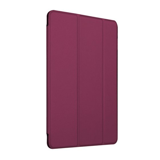 Microsonic Apple iPad Mini 5 7.9'' 2019 (A2133-A2124-A2125-A2126) Smart Case ve arka Kılıf Mor