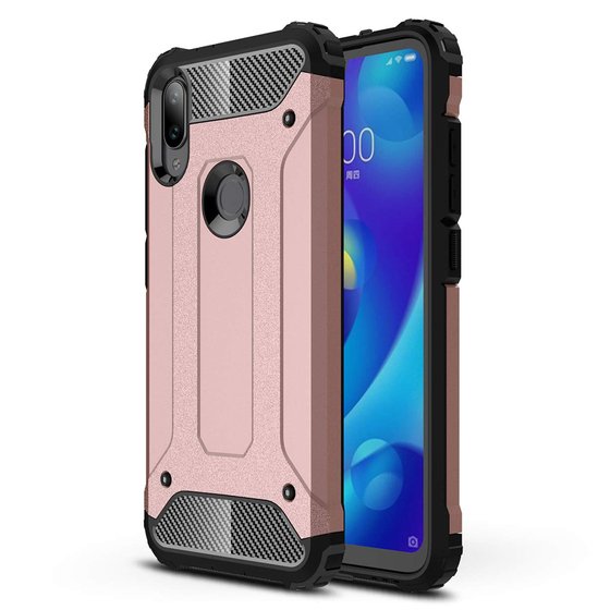 Microsonic Xiaomi Mi Play Kılıf Rugged Armor Rose Gold