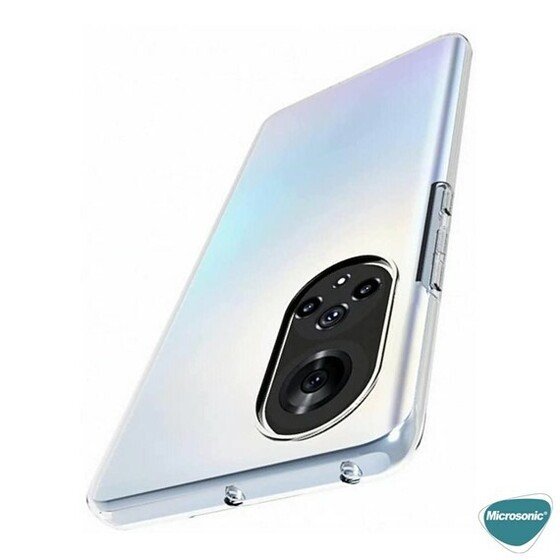 Microsonic Honor 50 Kılıf Transparent Soft Beyaz