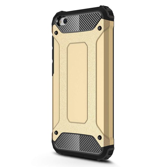 Microsonic Xiaomi Redmi Go Kılıf Rugged Armor Gold