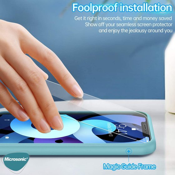 Microsonic Apple iPhone 16 Pro Tempered Glass Cam Ekran Koruyucu