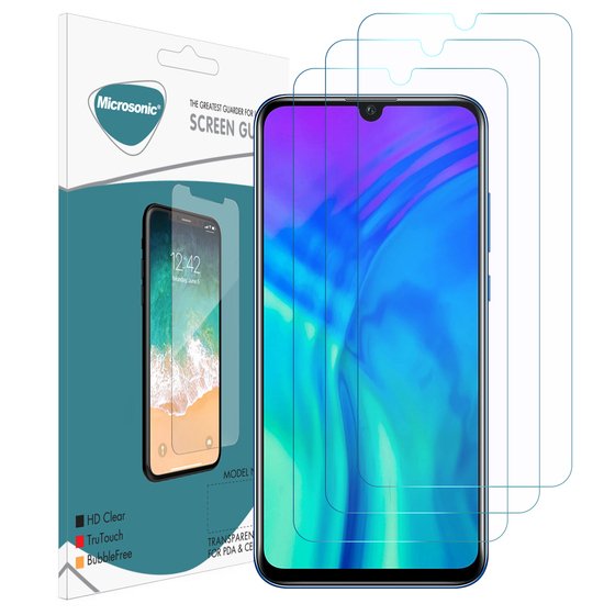 Microsonic Huawei Honor 20 Lite Ekran Koruyucu Nano Cam (3'lü Paket)