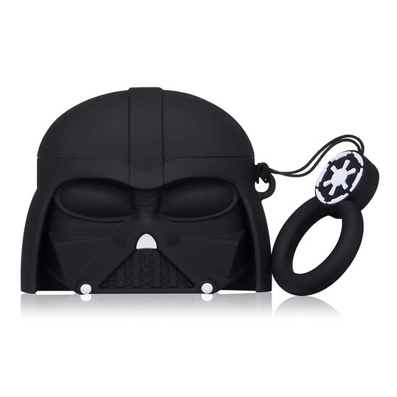 Microsonic AirPods Pro Kılıf Cartoon Figürlü Silikon Darth Vader