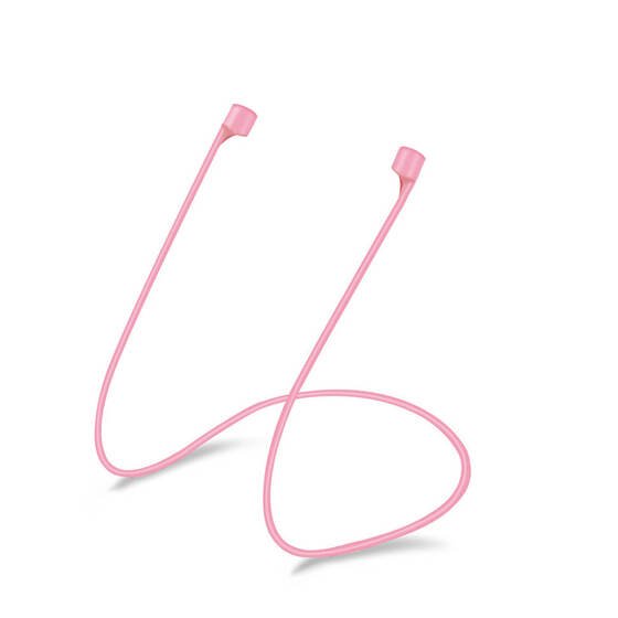 Microsonic Airpods 4.Nesil / ANC Manyetik Mıknatıslı Kulaklık İpi Pembe