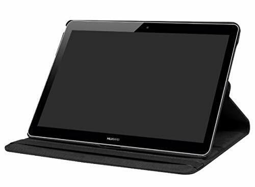 Microsonic Huawei MediaPad T5 10'' Kılıf 360 Rotating Stand Deri Lacivert