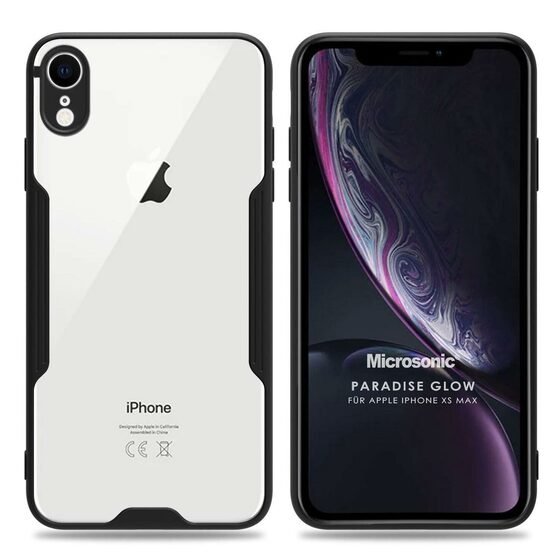 Microsonic Apple iPhone XR Kılıf Paradise Glow Siyah