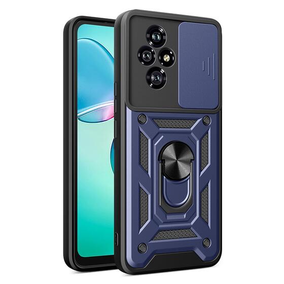 Microsonic Honor 200 Kılıf Impact Resistant Lacivert