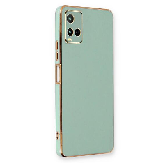 Microsonic Vivo Y33s Kılıf Olive Plated Yeşil