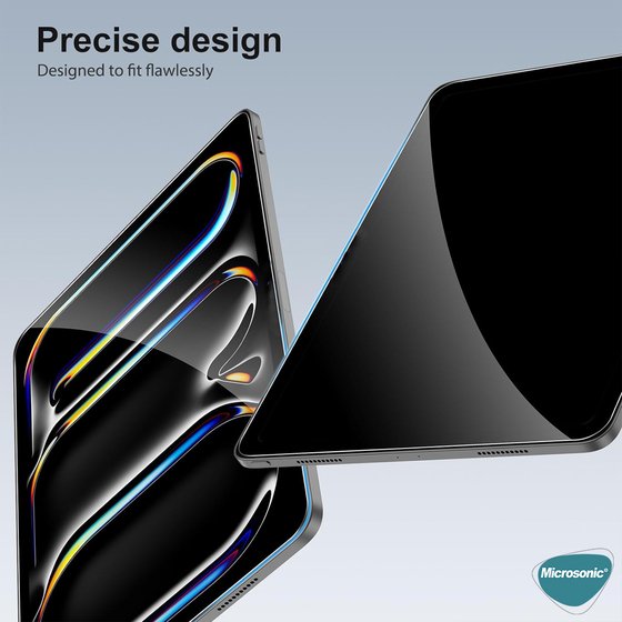 Microsonic Apple iPad Air 11 2025 (A3266-A3267) Tempered Glass Cam Ekran Koruyucu