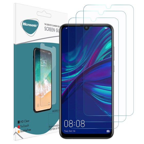 Microsonic Huawei P Smart 2019 Ekran Koruyucu Nano Cam (3'lü Paket)