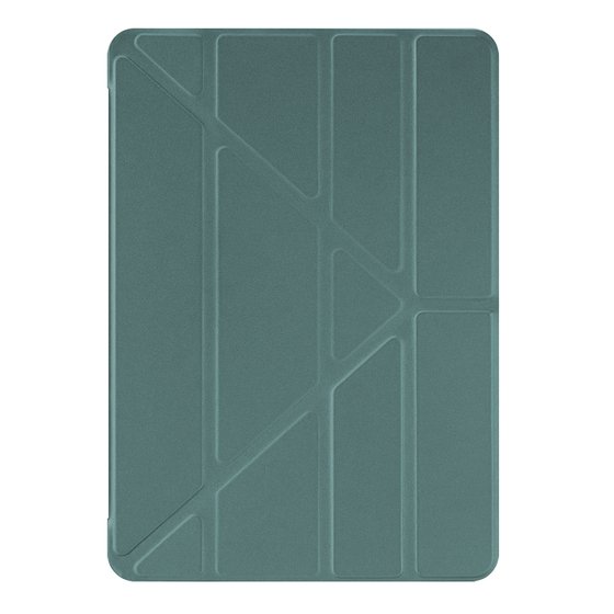 Microsonic Apple iPad Air 11 2024 Kılıf (A2902-A2903) Origami Pencil Koyu Yeşil