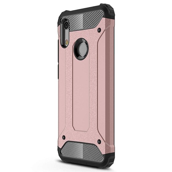 Microsonic Huawei Y6s 2019 Kılıf Rugged Armor Rose Gold