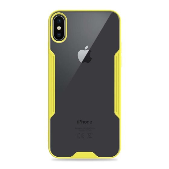 Microsonic Apple iPhone XS Kılıf Paradise Glow Sarı