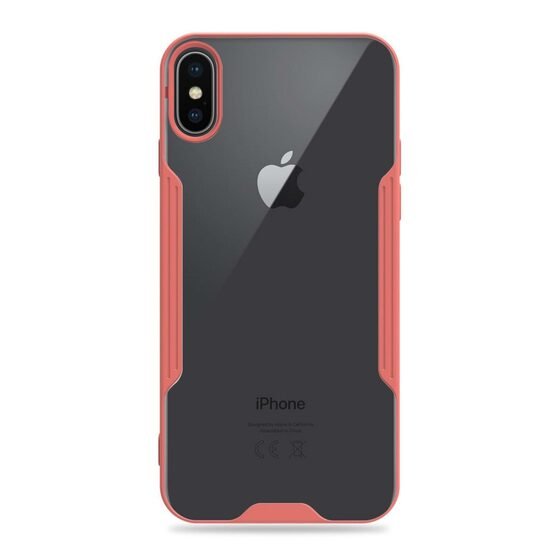 Microsonic Apple iPhone XS Kılıf Paradise Glow Pembe