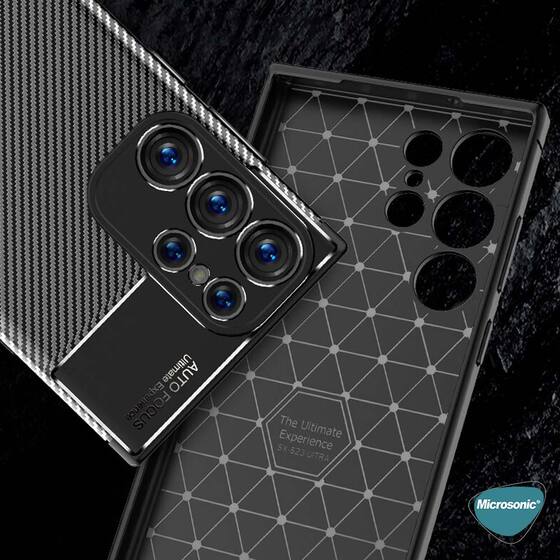 Microsonic Samsung Galaxy S25 Ultra Kılıf Legion Series Siyah