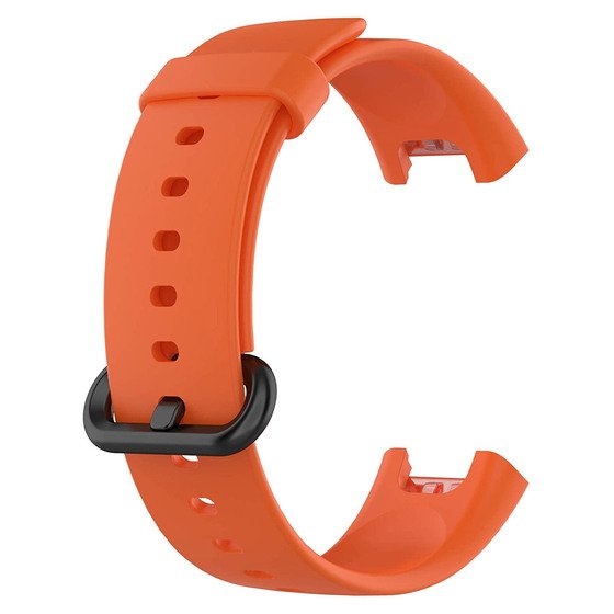 Microsonic Xiaomi Redmi Watch Kordon, Silicone Sport Band Turuncu