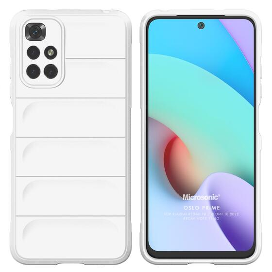 Microsonic Xiaomi Redmi Note 11 4G Kılıf Oslo Prime Beyaz