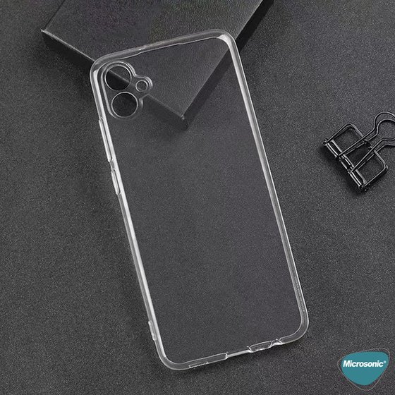 Microsonic Samsung Galaxy A04e Kılıf Transparent Soft Şeffaf