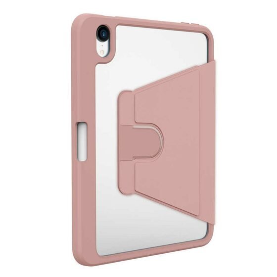 Microsonic Apple iPad Mini 6 2021 Kılıf (A2567-A2568-A2569) Regal Folio Pembe