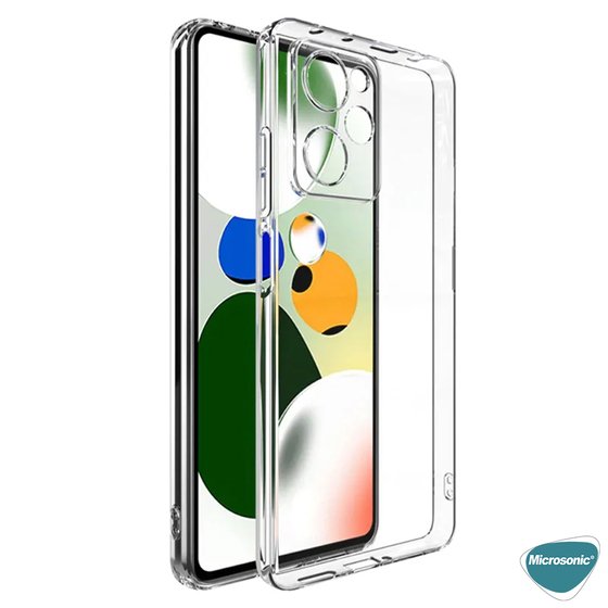 Microsonic Realme C53 Kılıf Transparent Soft Şeffaf