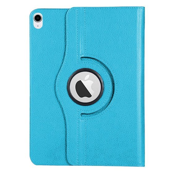 Microsonic Apple iPad Air 13 2024 Kılıf (A2898-A2899) 360 Rotating Stand Deri Mavi
